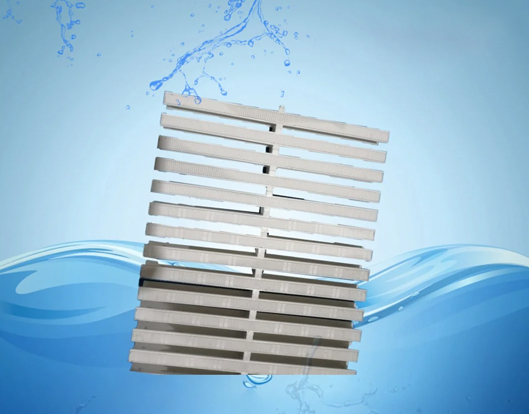 swimming pool overflow grating